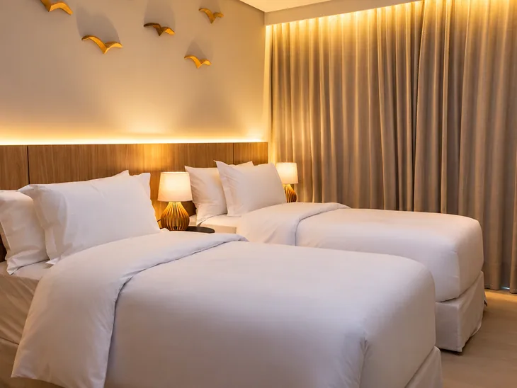Quarto Duplo — duplo duas camas